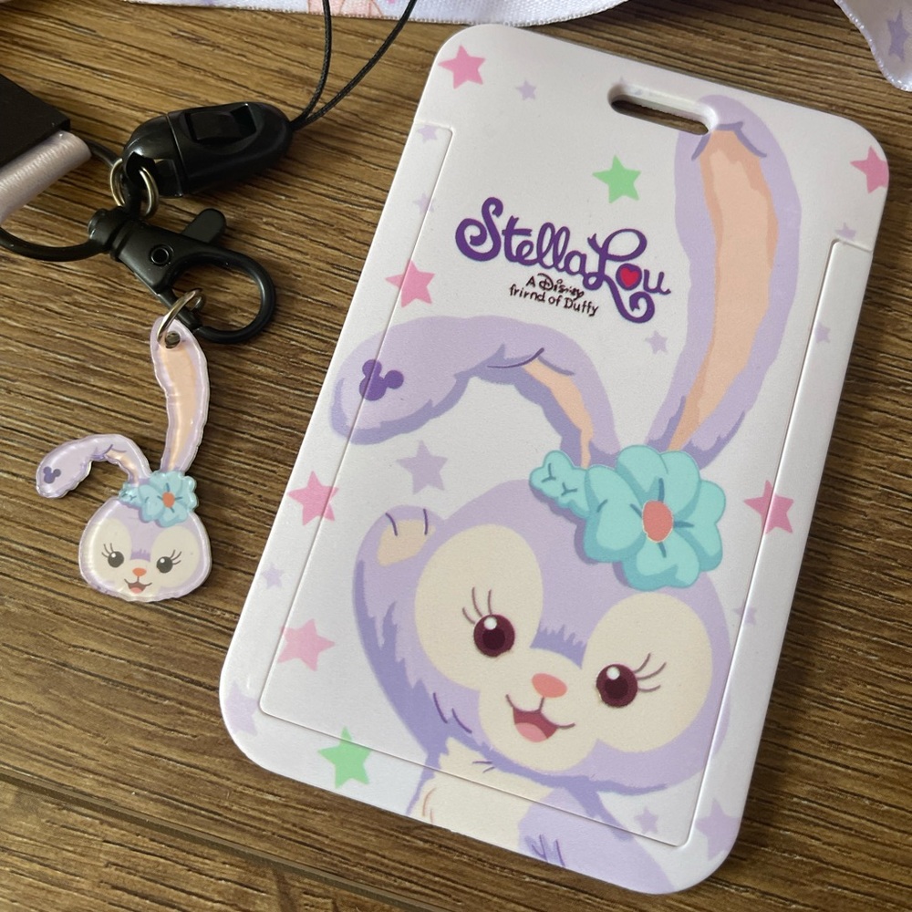 DISNEY-NWOT Stella Lou ID Holder & Lanyard - Picture 3 of 6